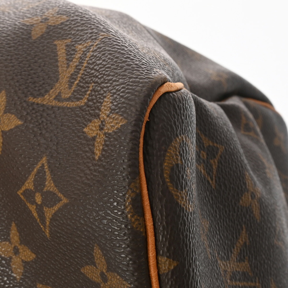 Louis Vuitton Monogram Keepall Brown Canvas Boston Bag - Picture 7 of 11